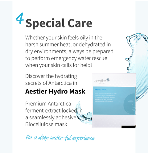 Aestier Hydro Mask (4 pieces) - My Secret Store