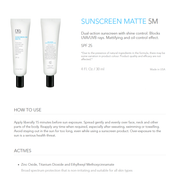 (#5M) (MATT Version) DR's Secret Sunscreen 30 ml - My Secret Store